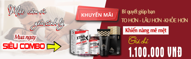 combo xtramax for men và titan gel gold