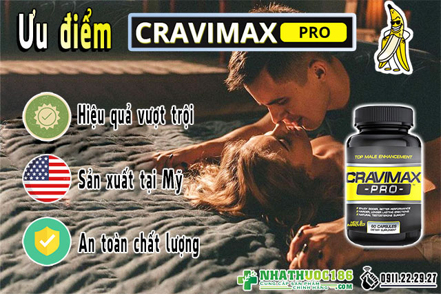 ưu điểm của Cravimax pro