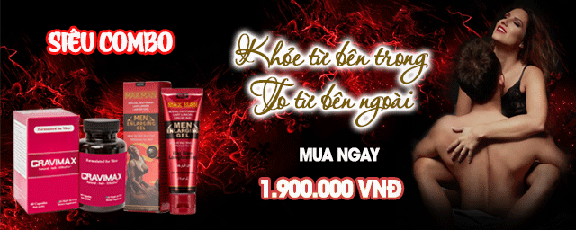 combo cravimax và maxmen enlargement