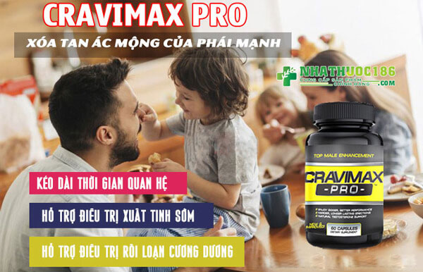 Công dụng của viên uống Cravimax Pro
