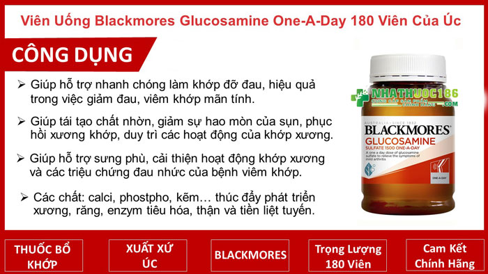 Coong dungj glucosamine blackmores