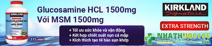 Đối tượng dùng glucosamine hcl with msm