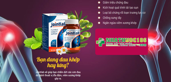 Công dụng của viên uống xương khớp Jointlab
