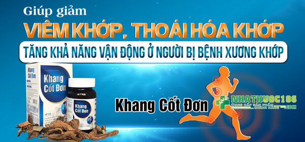 Lưu ý khi sử dụng viên uống Khang Cốt Đơn