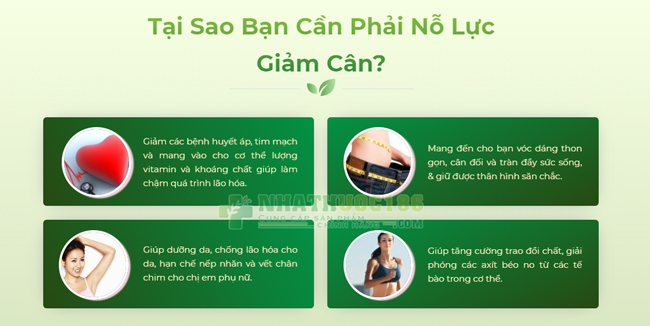 tại sao nên giảm cân
