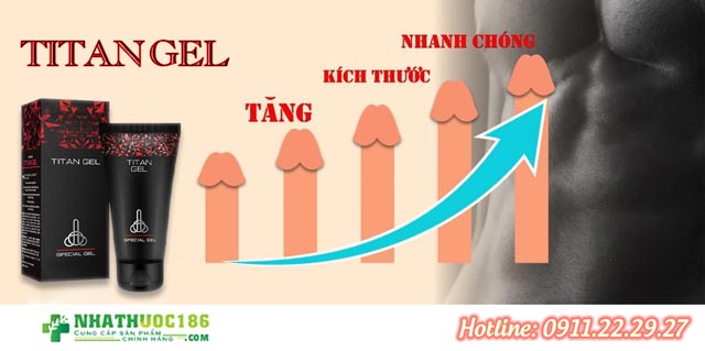 Titan Gel Tăng kích thước 