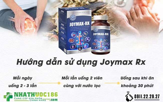 cách sử dụng joymax-rx