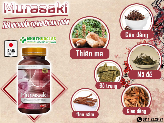murasaki thành phần