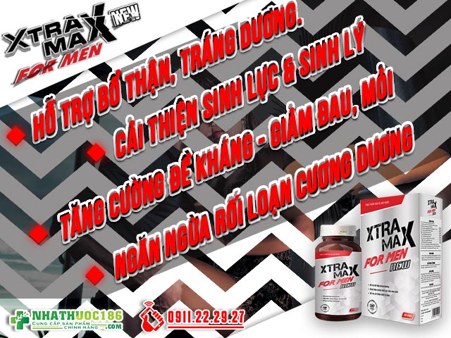 Công dụng của sản phẩm Xtramax For Men