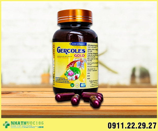 công dụng của gercoles gold