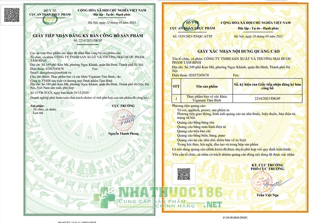 giấy phép viganam