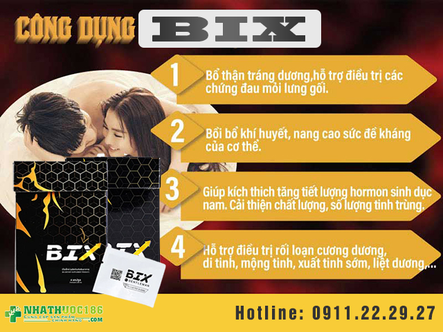 công dụng của bix
