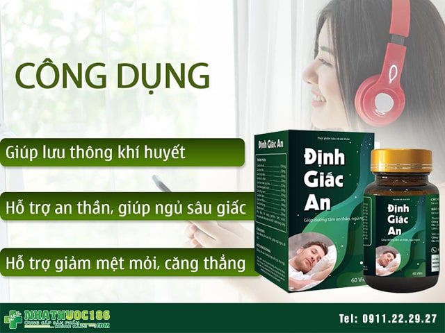 công dụng định giấc an