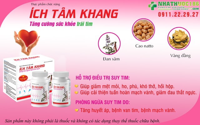 thành phần ích tâm khang