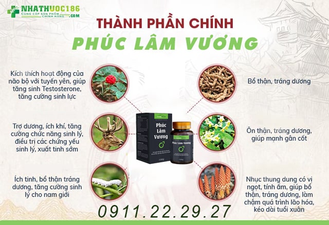 thành phần phúc lâm vương