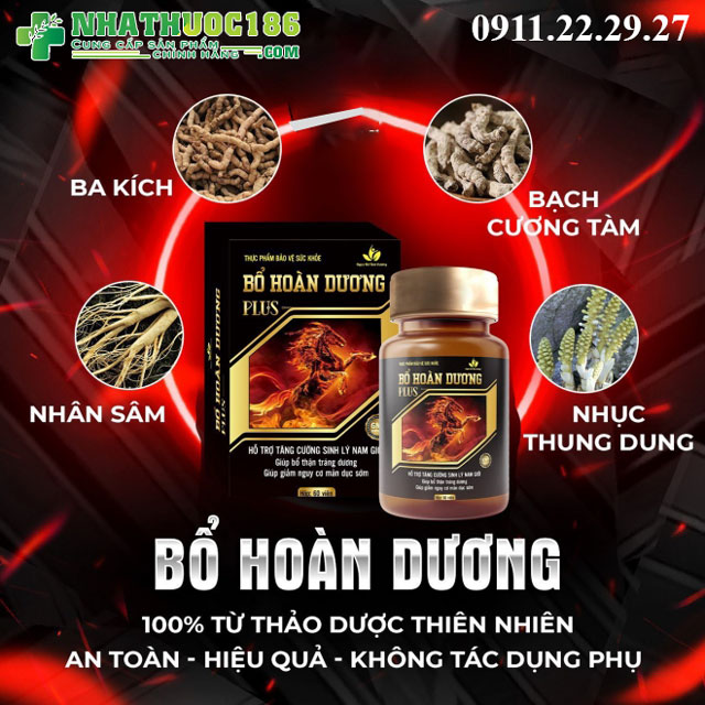thành phần bổ hoàn dương plus