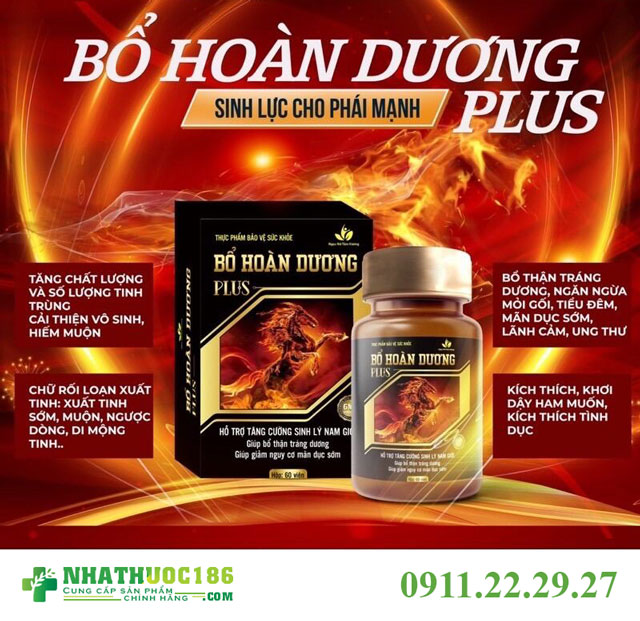 công dụng bổ hoàn dương plus