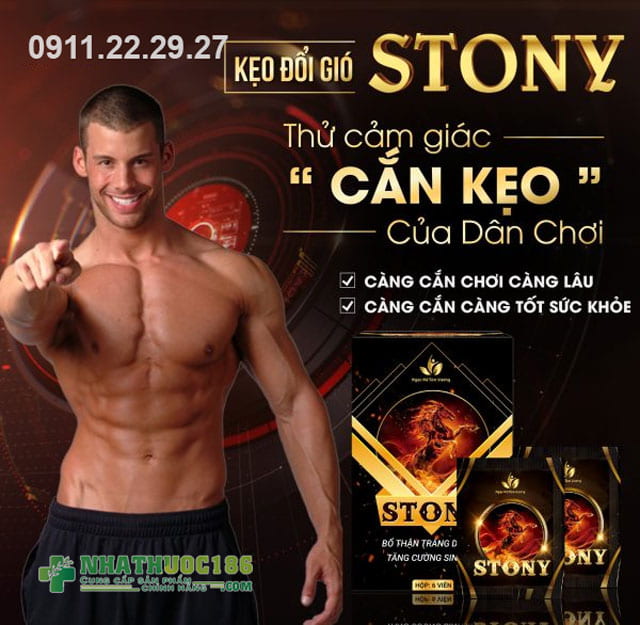 giới thiệu về kẹo ngậm stony