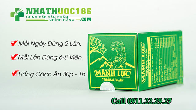 cách sử dụng manh lực trường xuân