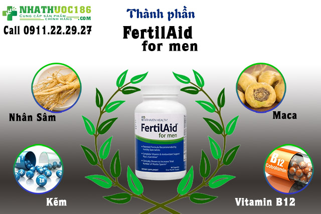 thành phần fertilaid for men