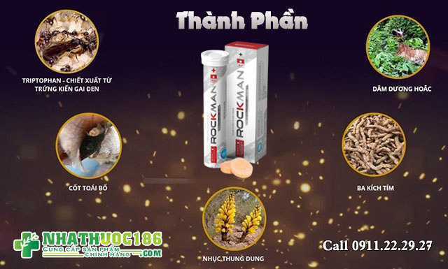thành phần viên sủi rock man