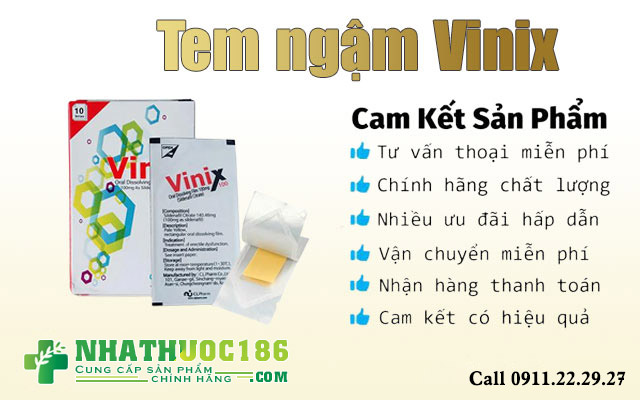 uy tín tem ngậm vinix