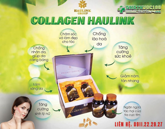 công dụng của sản phẩm Collagen Haulink