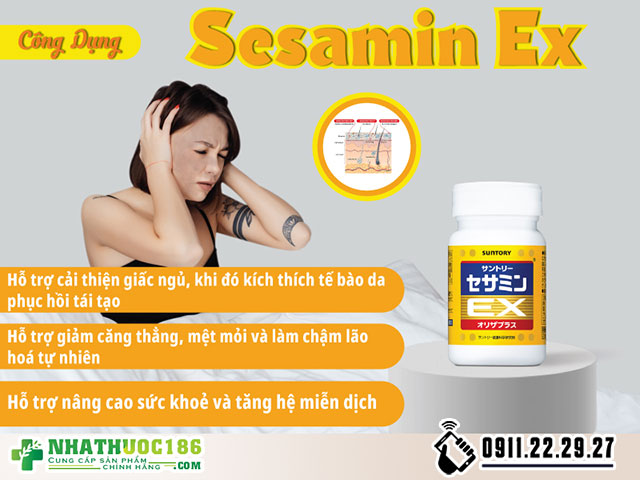sesamin ex công dụng