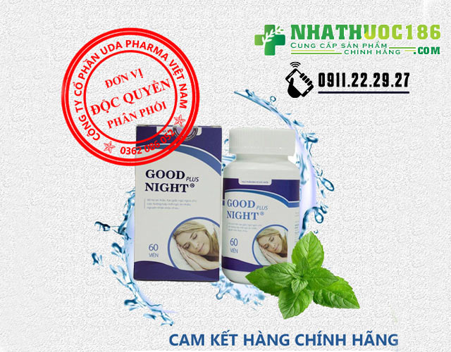 chứng nhận sản phẩm Good Night Plus không lừa đảo