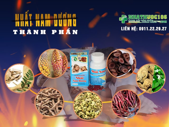 thành phần của sản phẩm Nhất Nam Dương