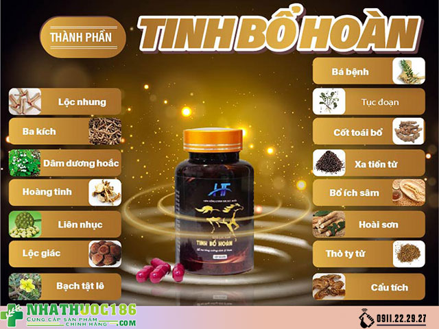 tinh bổ hoàn thành phần