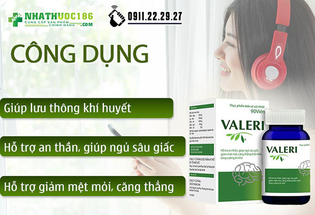 công dụng valeri 