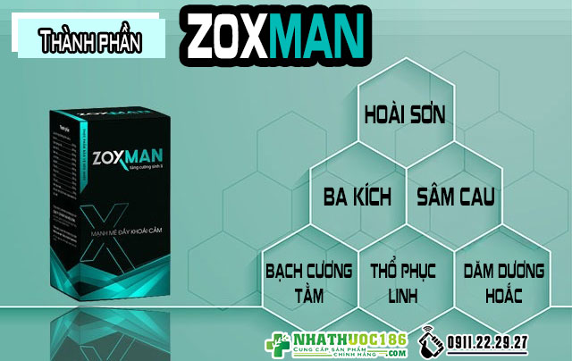 zoxman thành phần