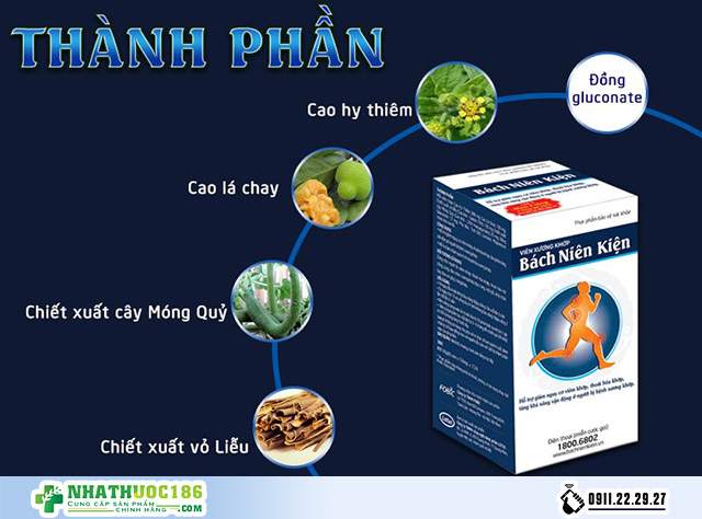 bách niên kiện thành phần