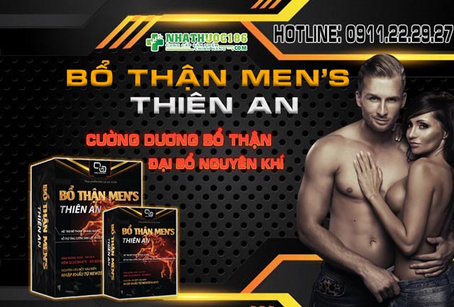 Giới thiệu sản phẩm Bổ Thận Men’s Thiên An