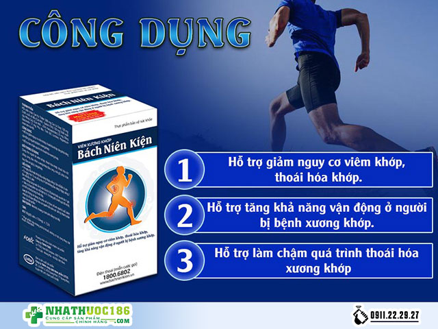 bách niên kiện công dụng