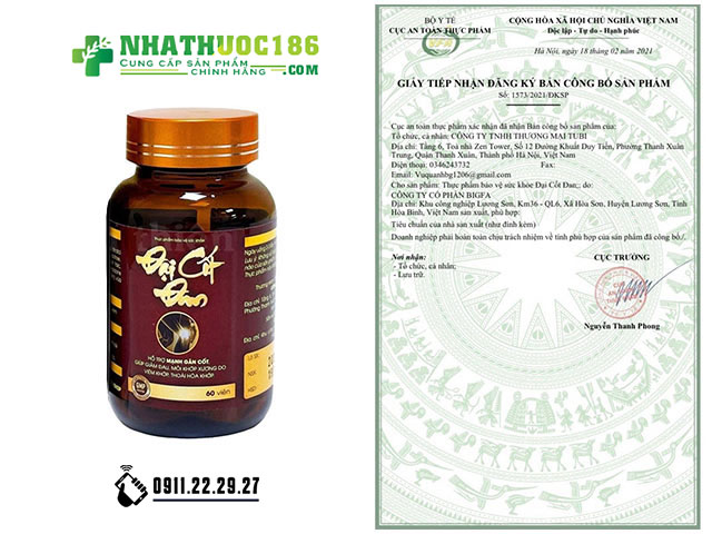 đại cốt đan chứng nhận