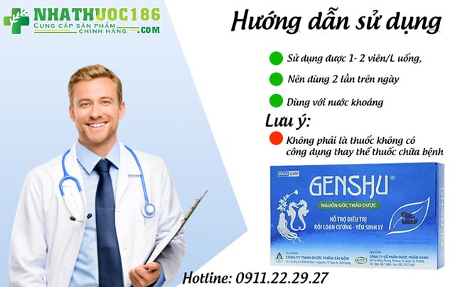 Hướng dẫn sử dụng sản phẩm Genshu