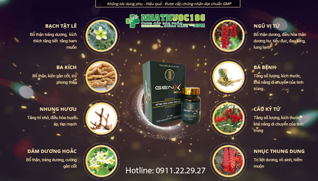 Thành phần Gen X Gold