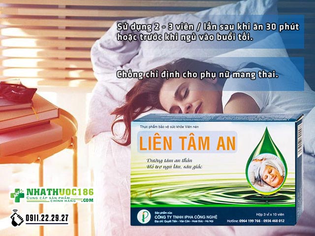 cách sử dụng liên tâm an