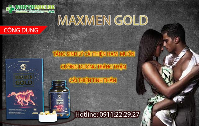 Công dụng của MAXMEN GOLD