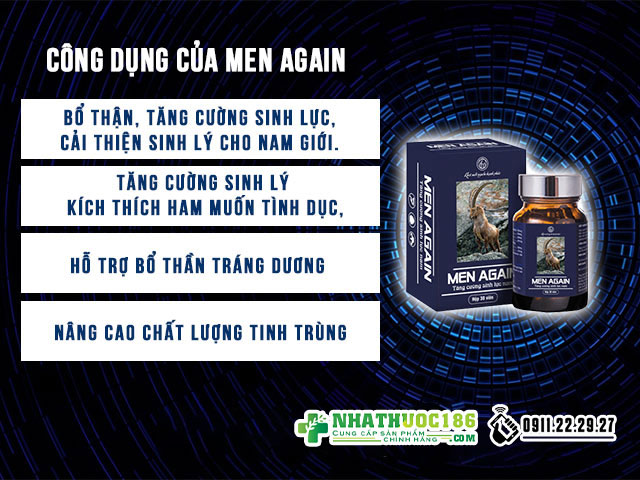 men again công dụng
