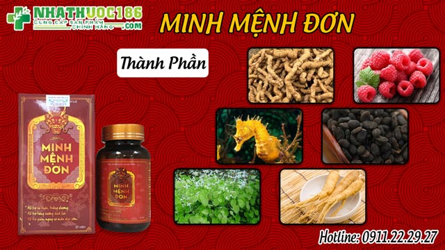 Thành phần Minh Mệnh Đơn