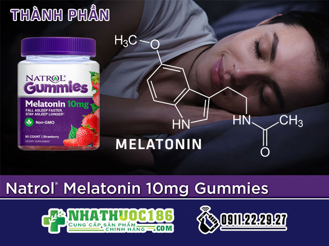 natrol gummies thành phần