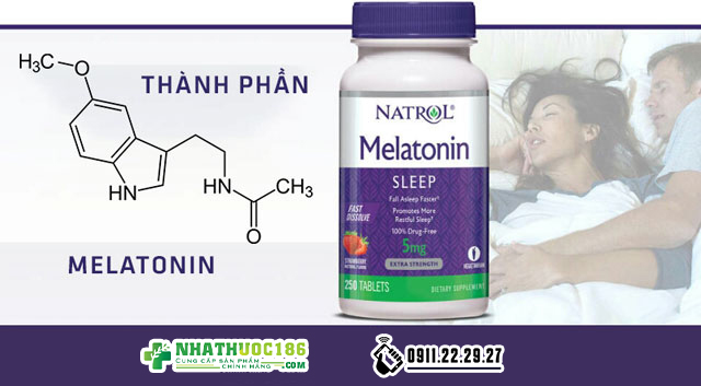 natrol melatonin thành phần