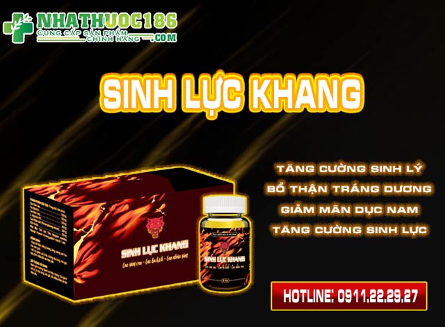 Công dụng của Sinh Lực Khang