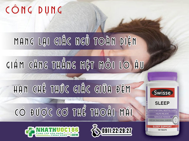 swisse sleep công dụng