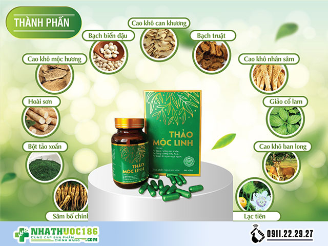 thảo mộc linh thành phần