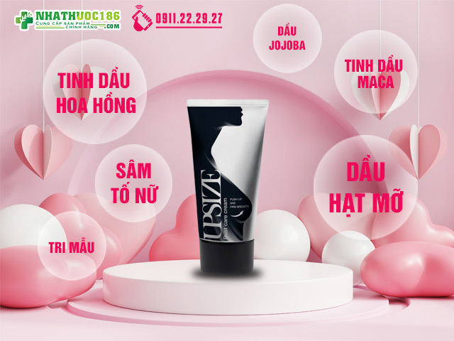 Thành phần của kem bôi Upsize