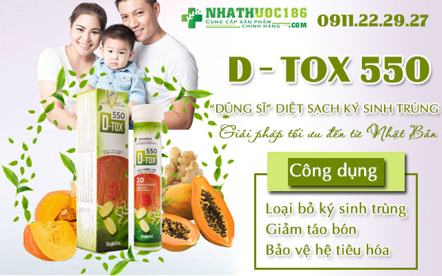công dụng d tox 550